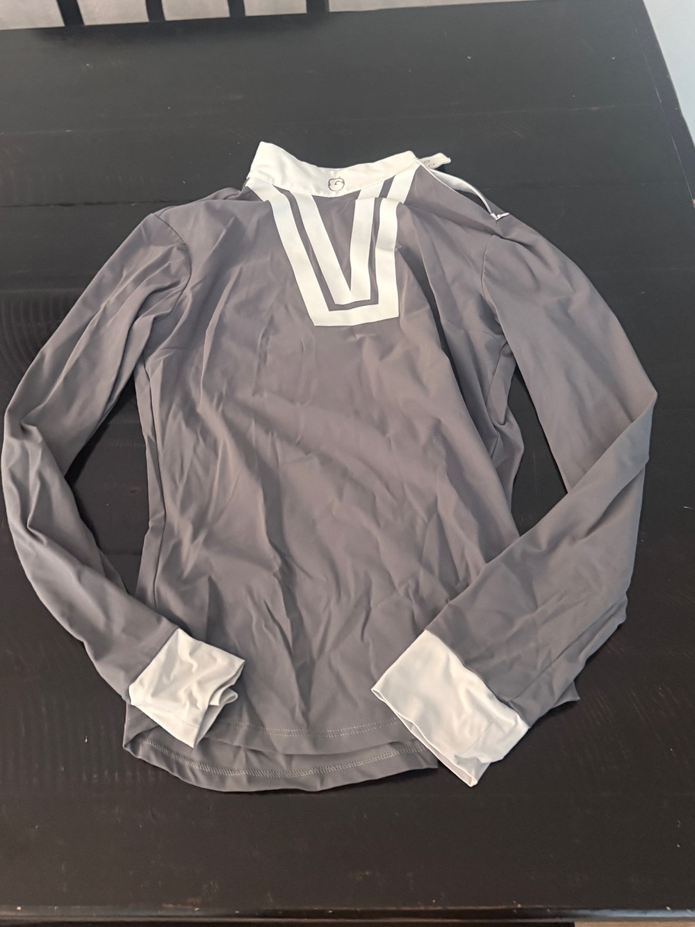 Vestrum grey long sleeve show shirt
